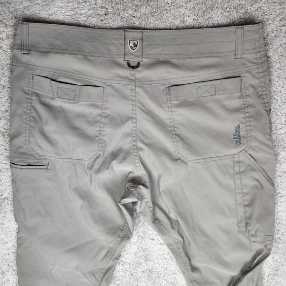 Kuhl Pants Mens Size 36X30 Beige Hiking Outdoor Rei Hiking Camping USA Clean Y2K - Picture 7 of 9